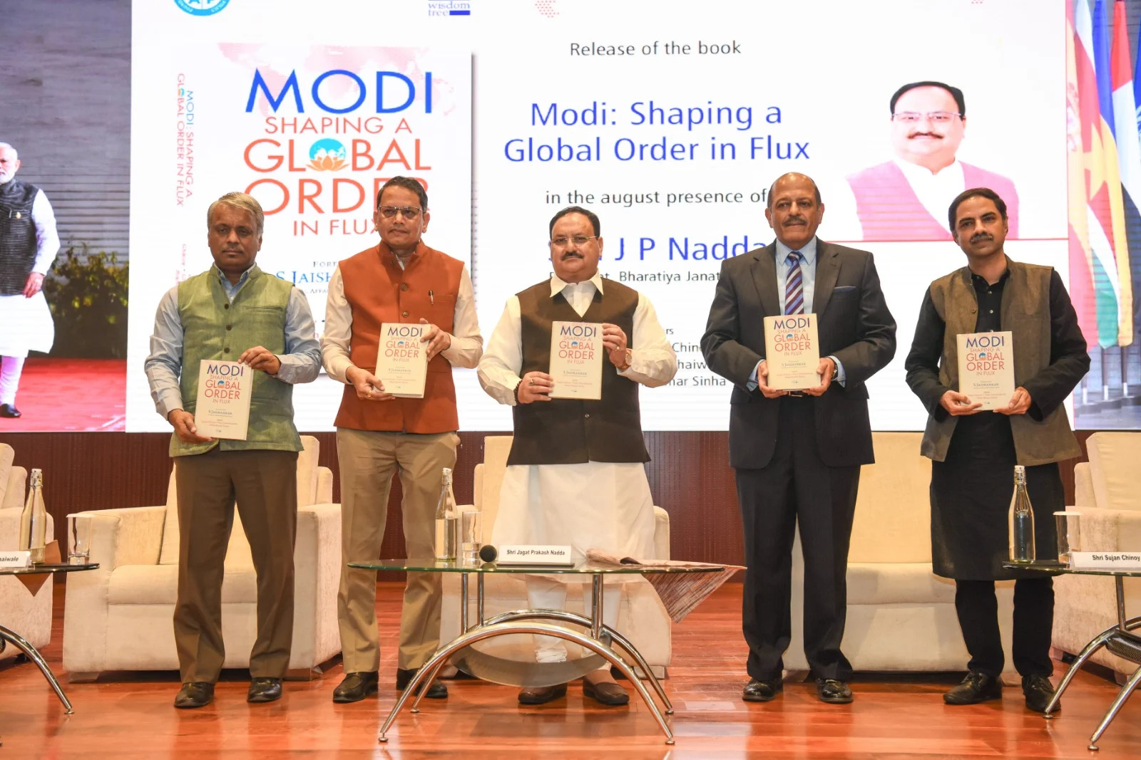 “Modi: Shaping a Global Order in Flux” पुस्तक की लॉन्चिंग