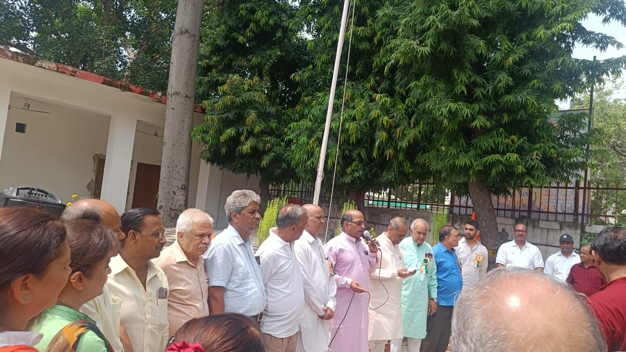 उत्तरीय रेलवे मजदूर यूनियन ने मनाया स्वतंत्रता दिवस