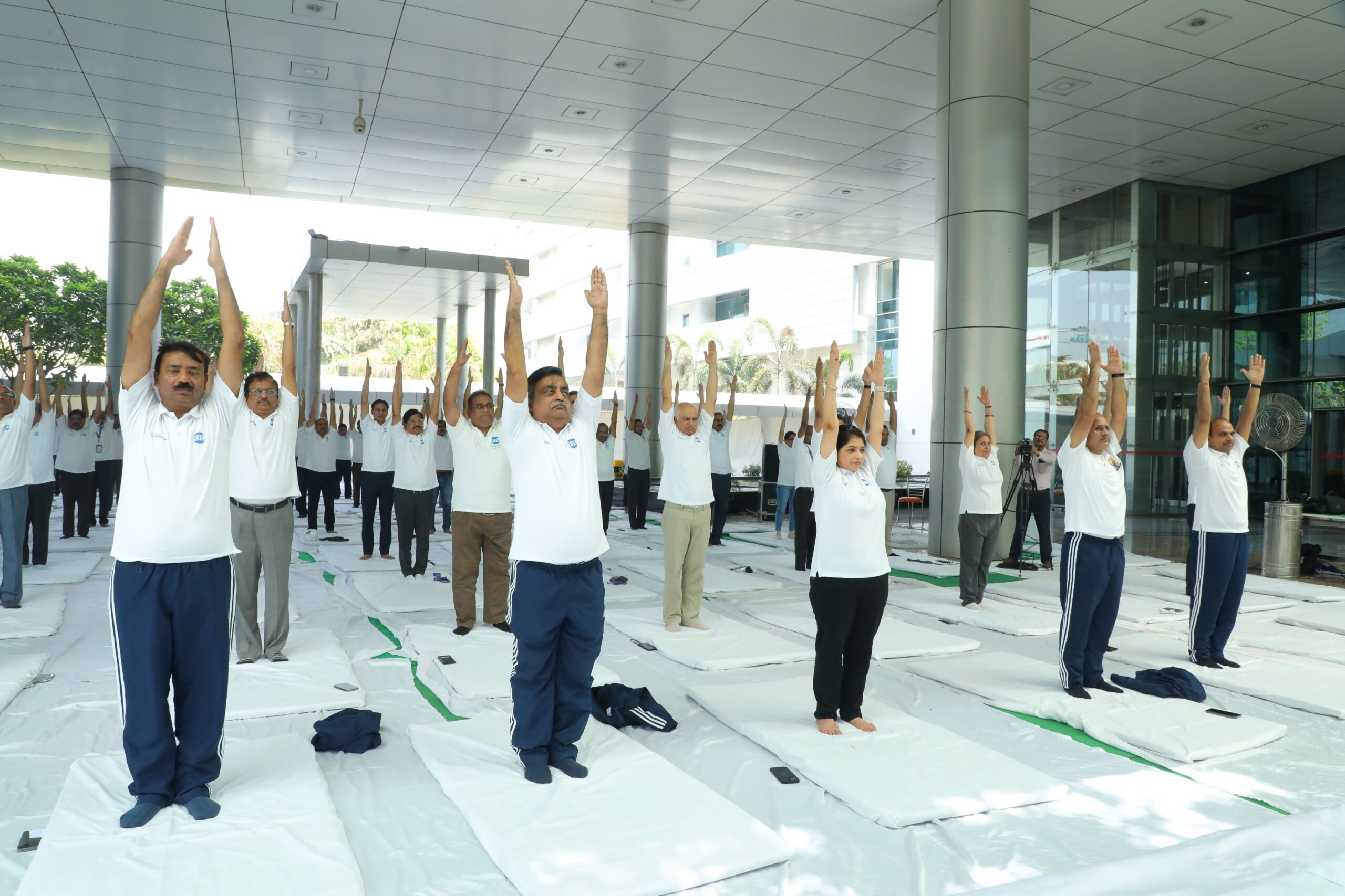Engineers India Limited (EIL) celebrated the 10th International Day of Yoga