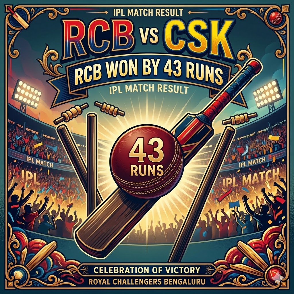 RCB vs CSK